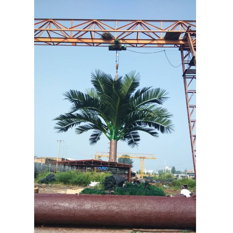 10-50m Camouflaged Palm Tree Cell Phone Tower